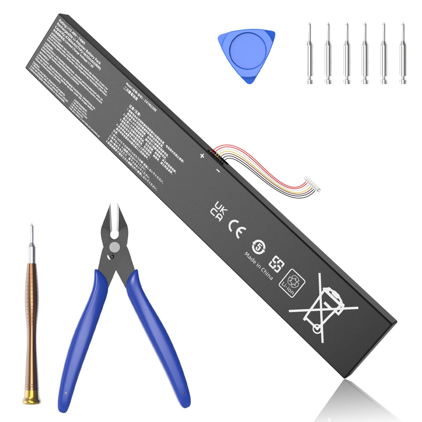 Amazon.com: YXKC C41N2208 Battery for ASUS ROG Ally RC71L PC71L